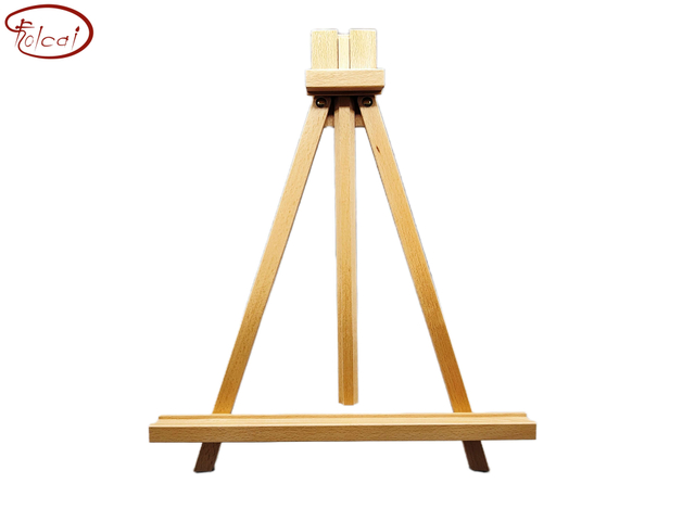 Tripod Display Wood Tabletop Easel 