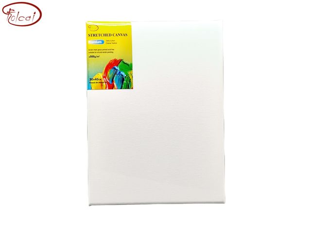 500gsm 100% Cotton Stretched Canvas 3D