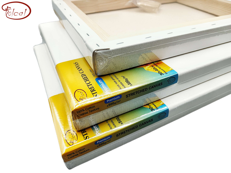 500gsm 100% Cotton Stretched Canvas 3D