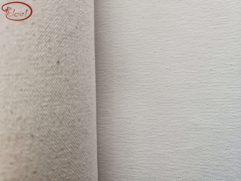 ±500g/m2 100% Natural Cotton Canvas Roll