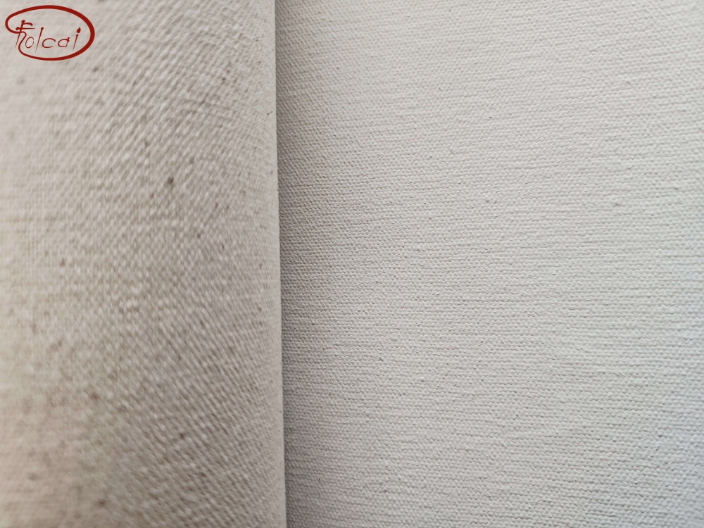 ±500g/m2 100% Natural Cotton Canvas Roll
