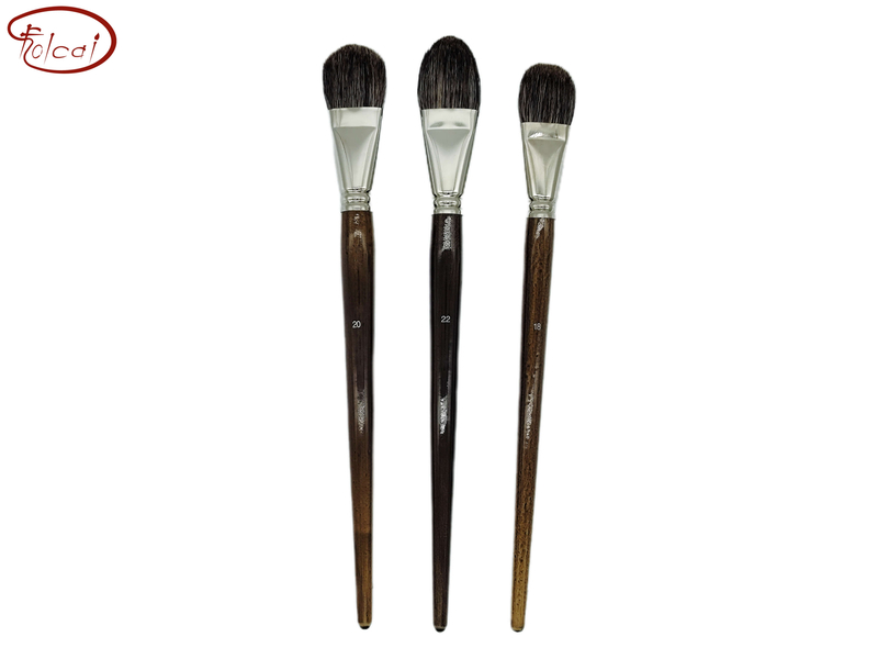 Filbert Dog Ridge Hair Artist Brush 