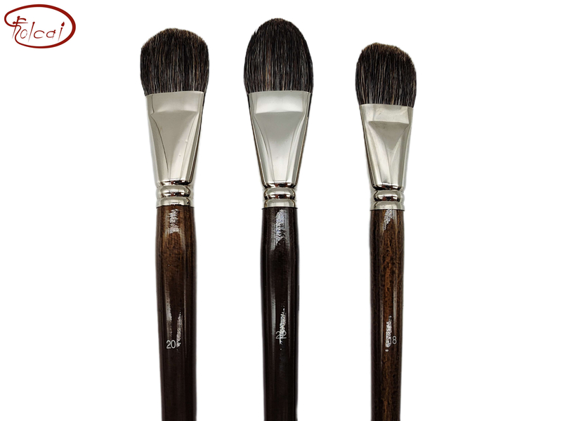 Filbert Dog Ridge Hair Artist Brush 