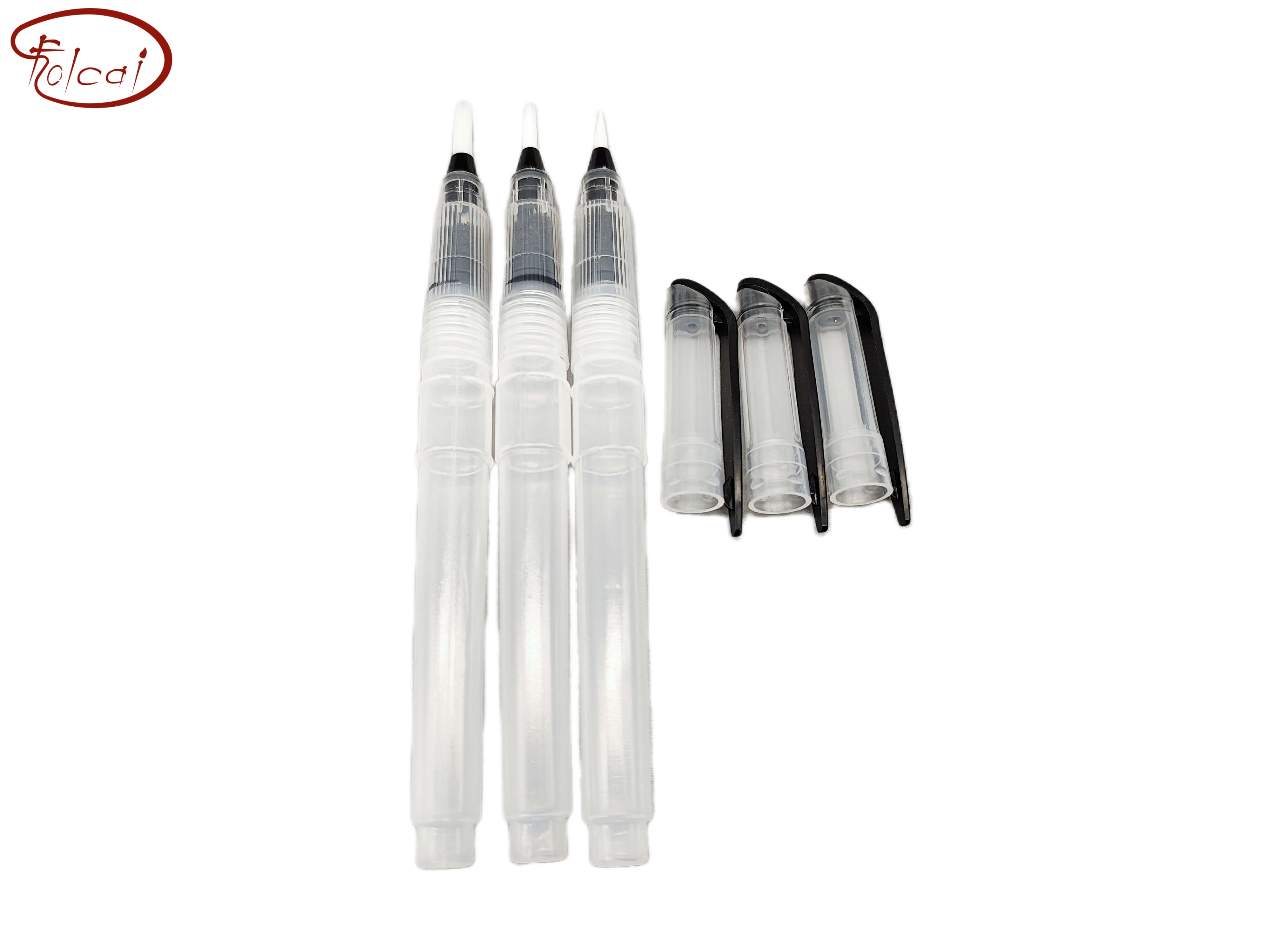 3 pcs Plastic Water Pen Brush Set 