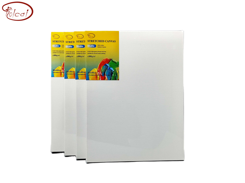 380gsm cotton stretched canvas 3D