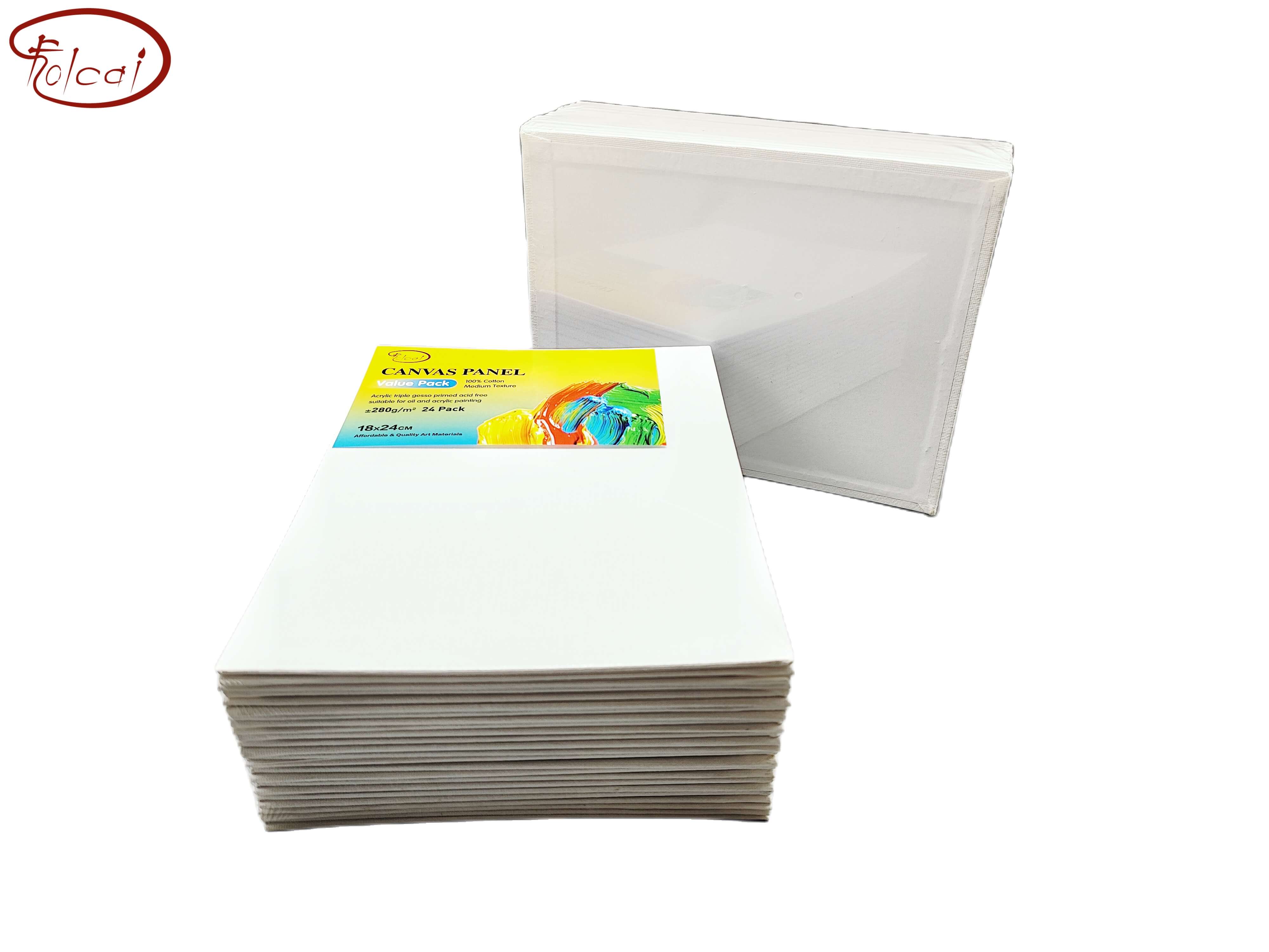 Value Pack Cotton Canvas Panel 24 Pack 3