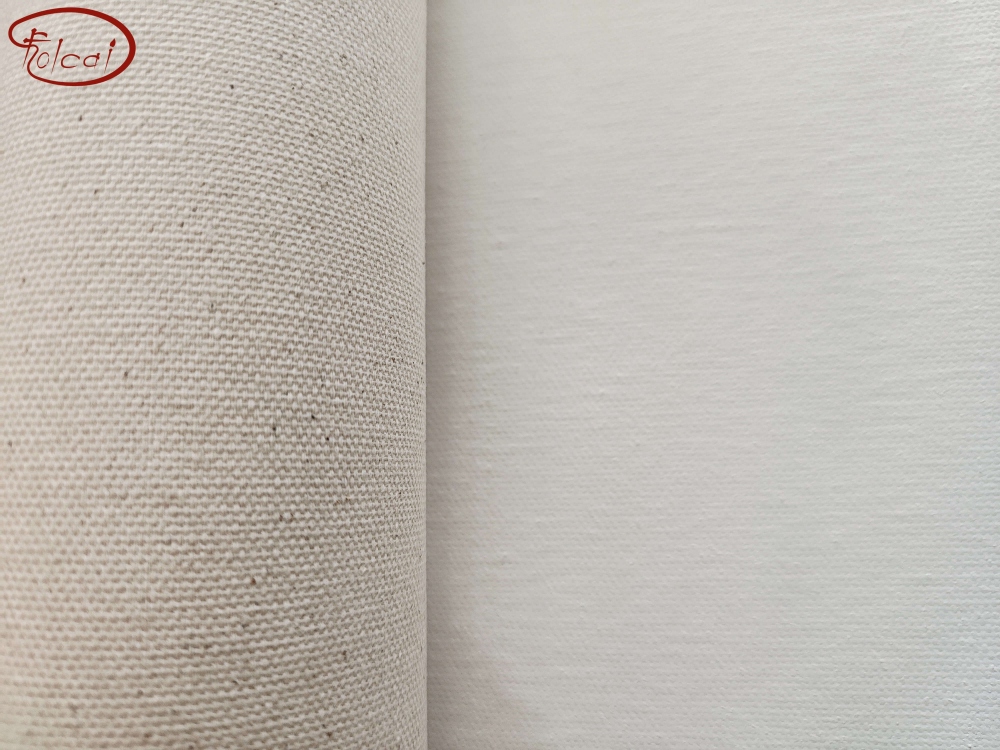 ±380g/m2 100% Natural Cotton Canvas Roll