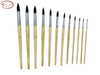 Round 100% Squirrel Hair Artist Brushes