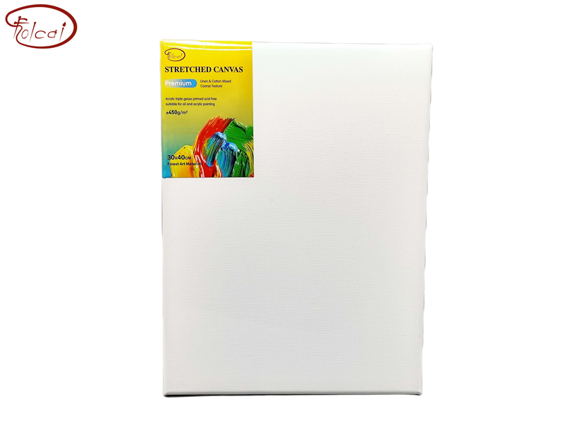 450gsm Cotton & Linen Mixed Stretched Canvas