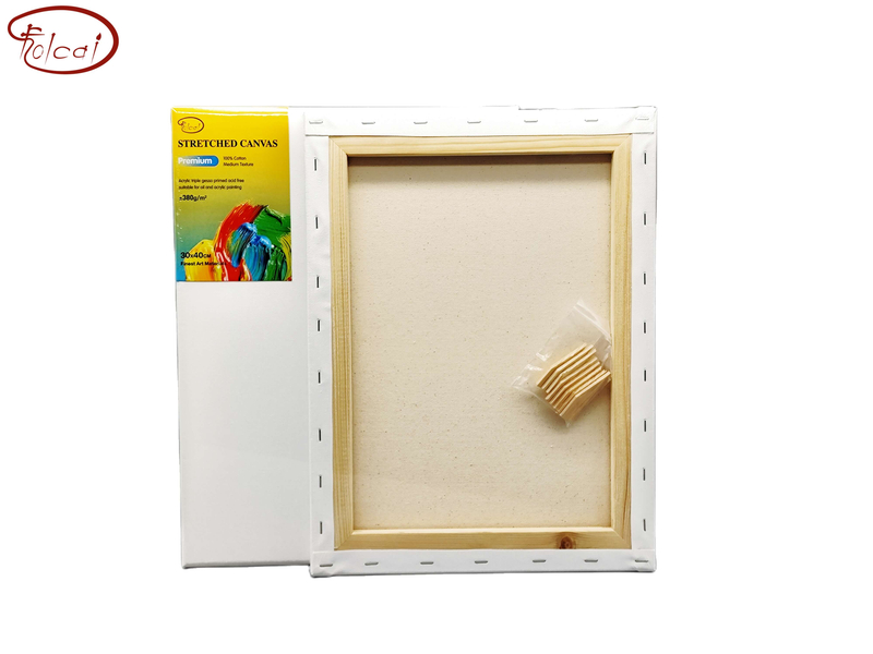 380gsm 100% Cotton Stretched Canvas 