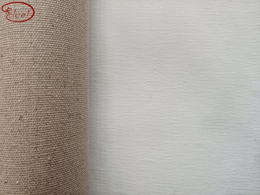 ±450g/m2 55% linen & 45% cotton Canvas Roll