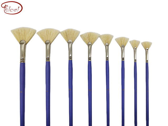 Fan Chungking Hog Bristle Oil Paint Brushes