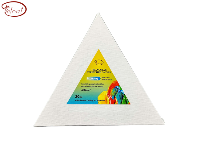 280gsm cotton Triangular stretched canvas