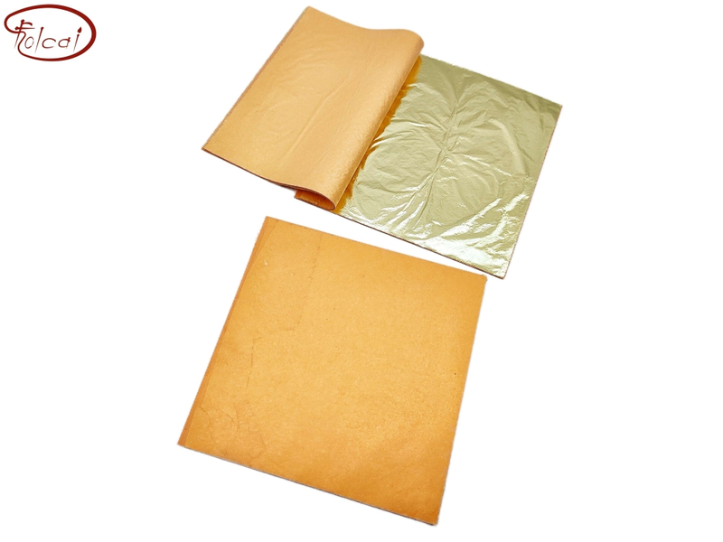 Imitation Gold Foil Leaf 25 Sheets Booklet