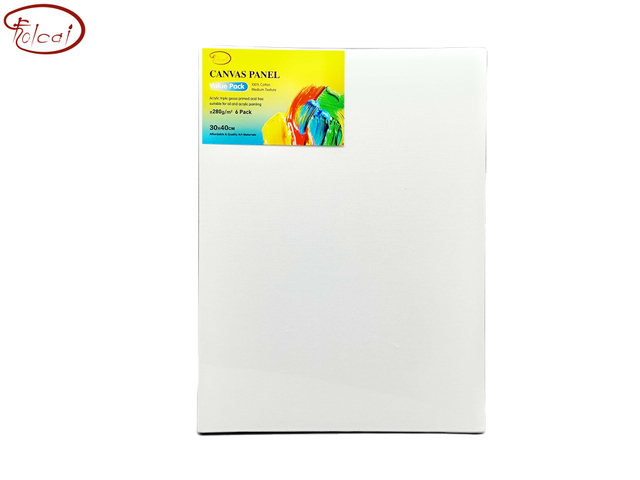 Value Pack 280gsm Cotton Canvas Panel 6 Pack