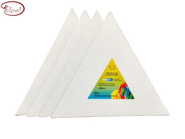 280gsm 100% Cotton Triangular Canvas Panel