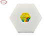 280gsm cotton Hexagon stretched canvas