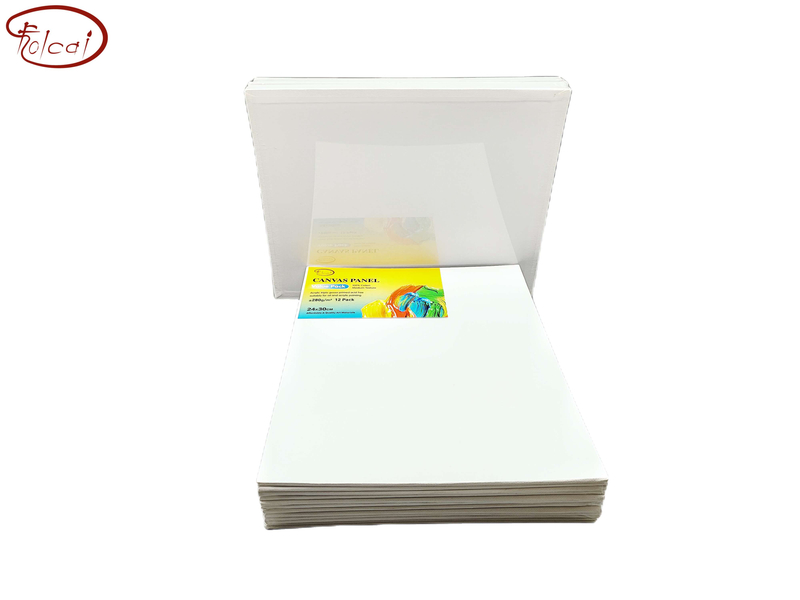 Value Pack 280gsm Cotton Canvas Panel 12 Pack