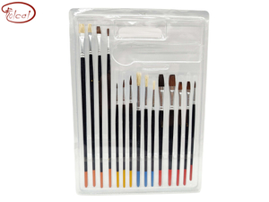 15 pcs value pack painting brush set 