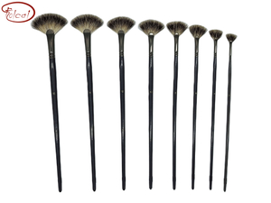 Fan Badger hair artist Brush 