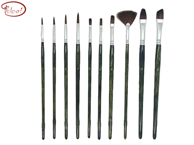 Pony Hair Painting Brush set