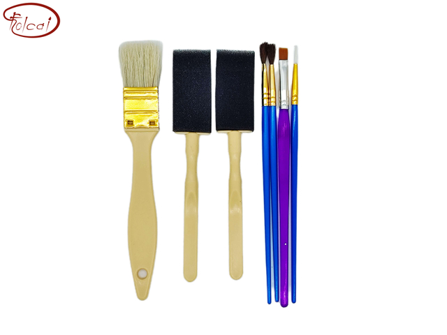 7 pcs painting brush set