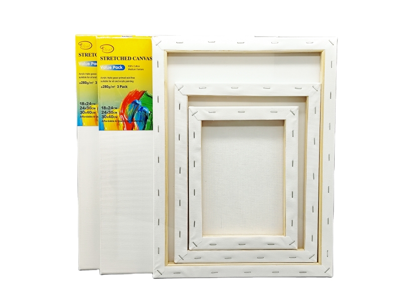 value pack stretched canvas 4