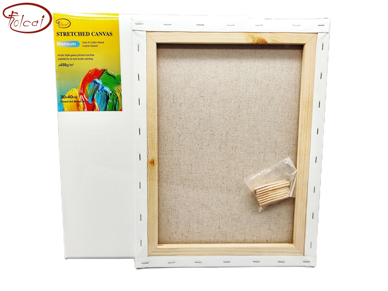 450gsm Cotton & Linen Mixed Stretched Canvas