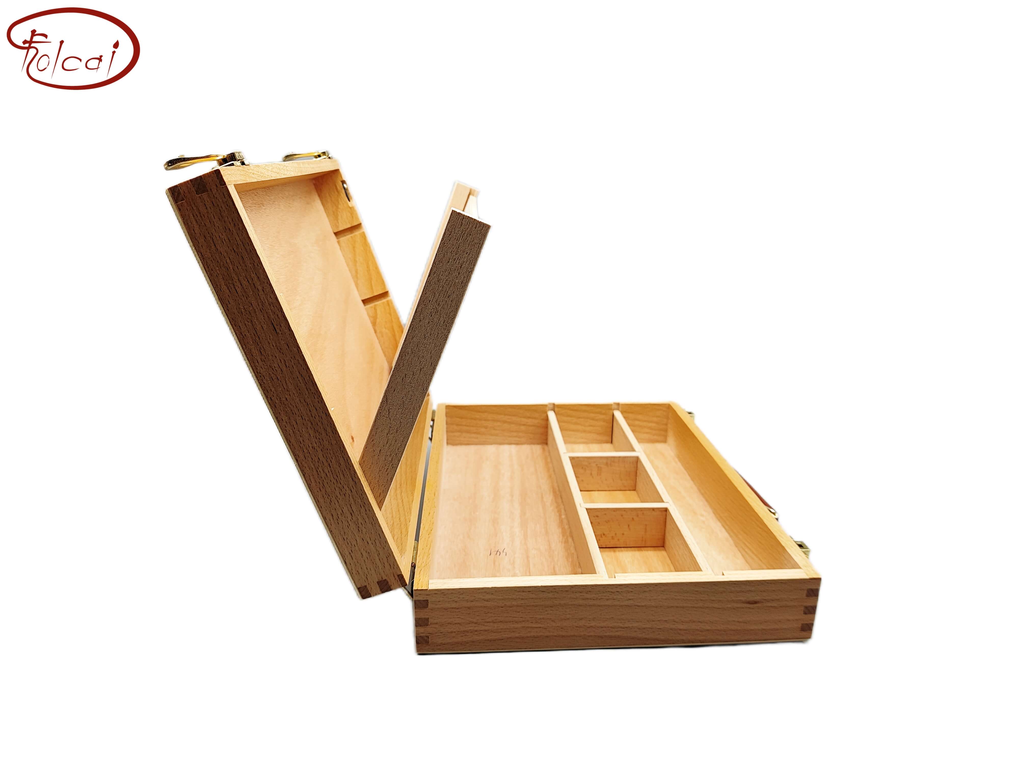 Beech Wood Multi-Function Tool Box