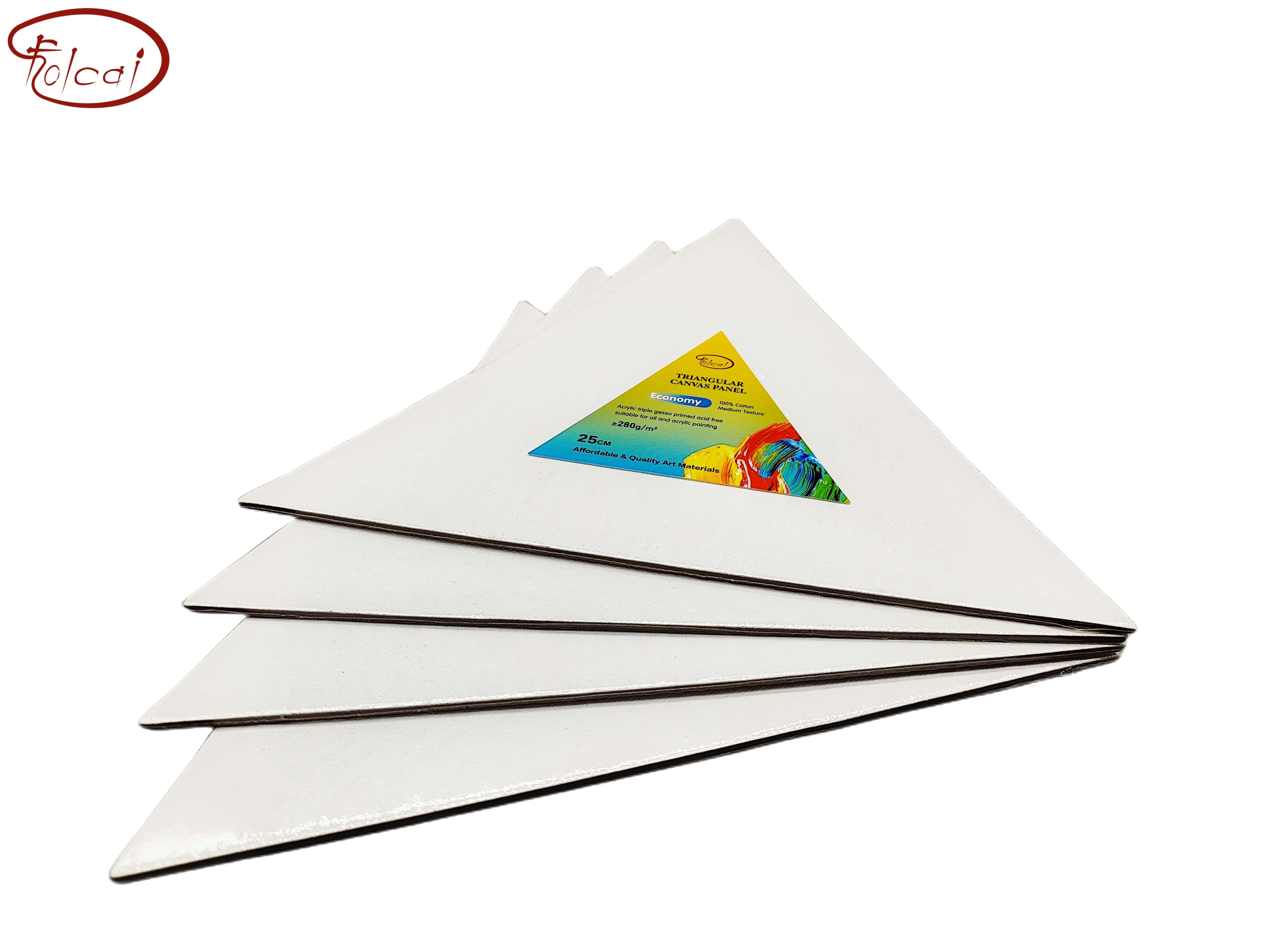 280gsm 100% Cotton Triangular Canvas Panel