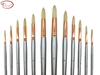 Round Interlocked Chungking Hog Bristle Oil Paint Brushes