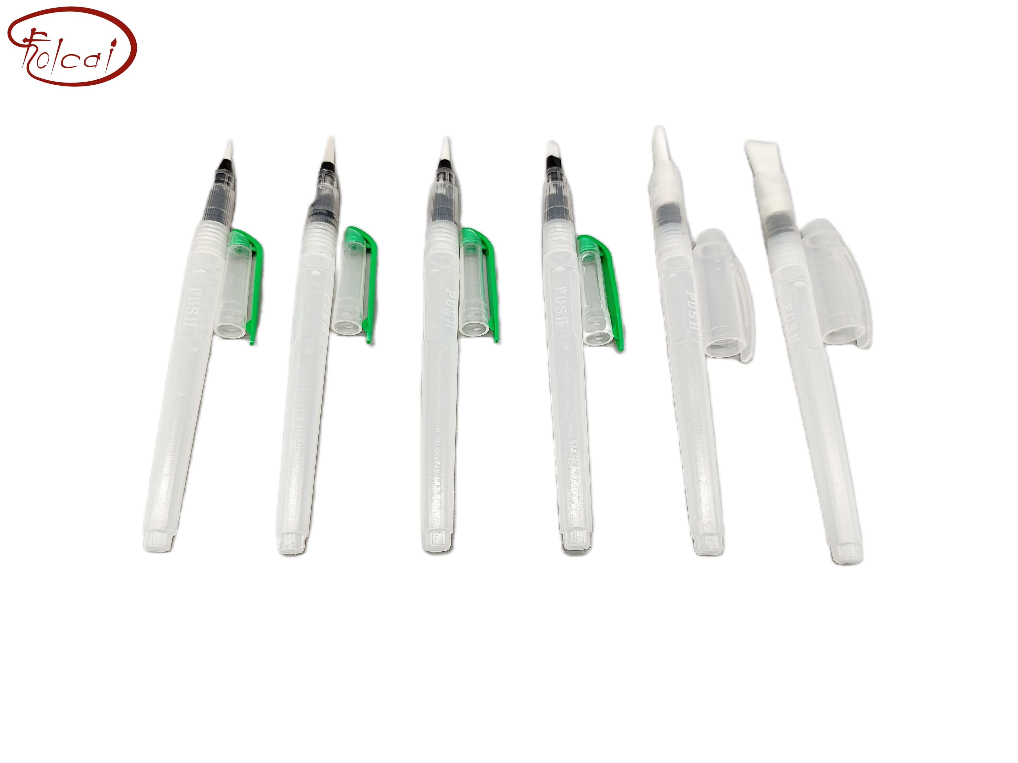 6 pcs Plastic Water Pen Brush Set 2