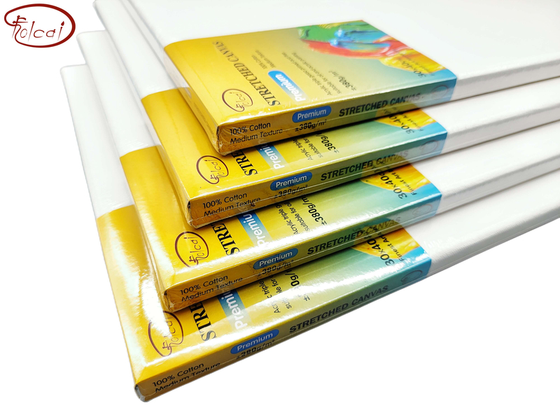 380gsm 100% Cotton Stretched Canvas 