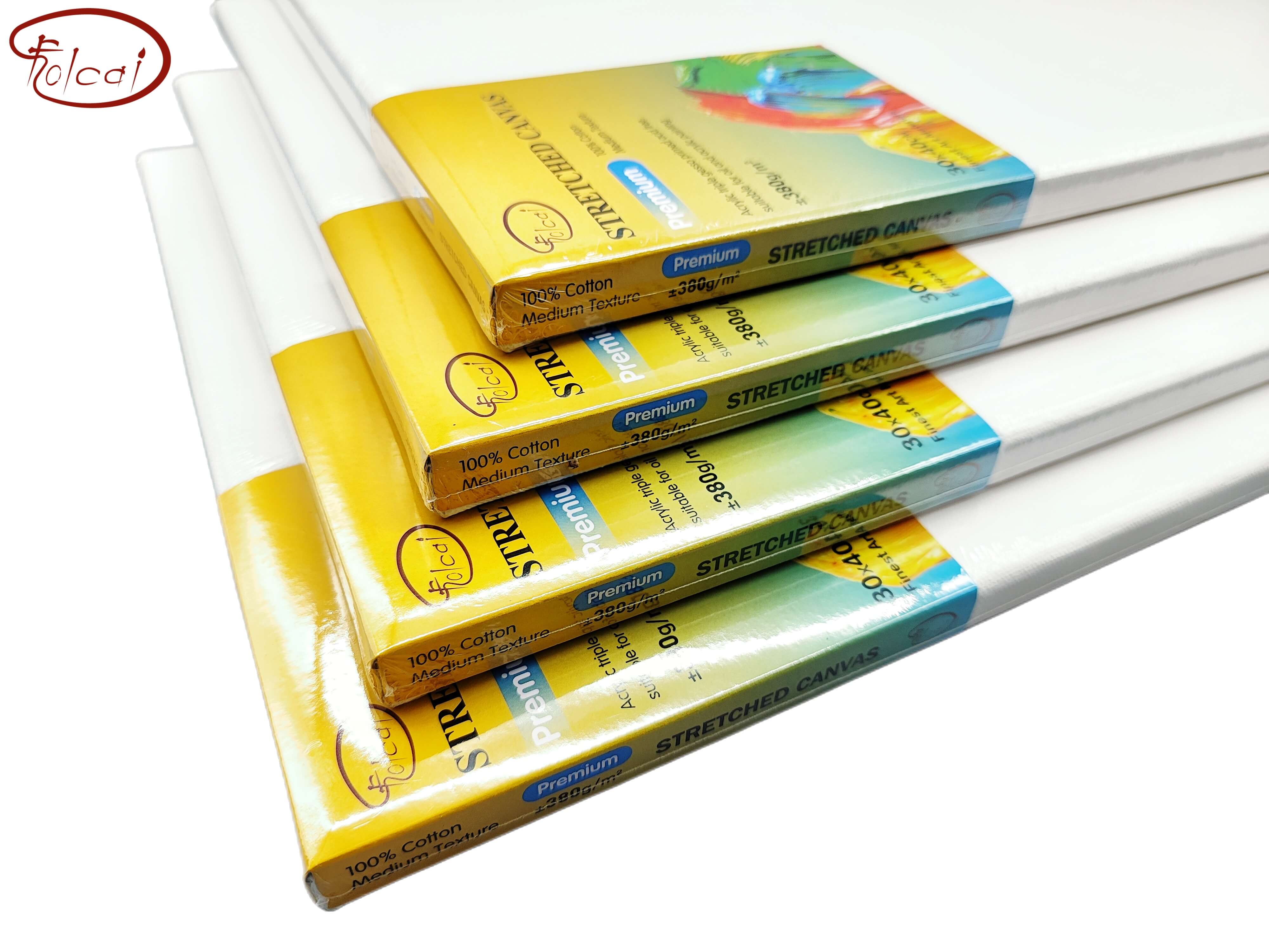 380gsm 100% Cotton Stretched Canvas 