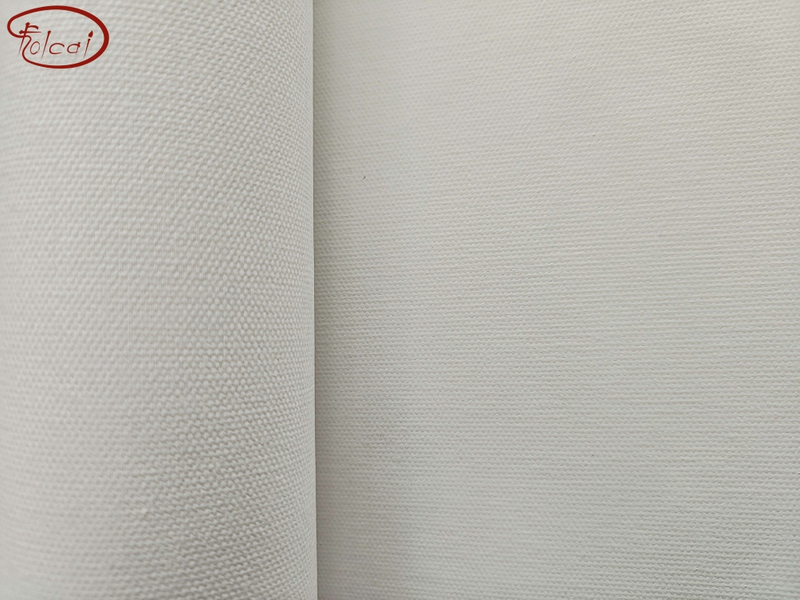 ±380g/m2 100% Bleached Cotton Canvas Roll